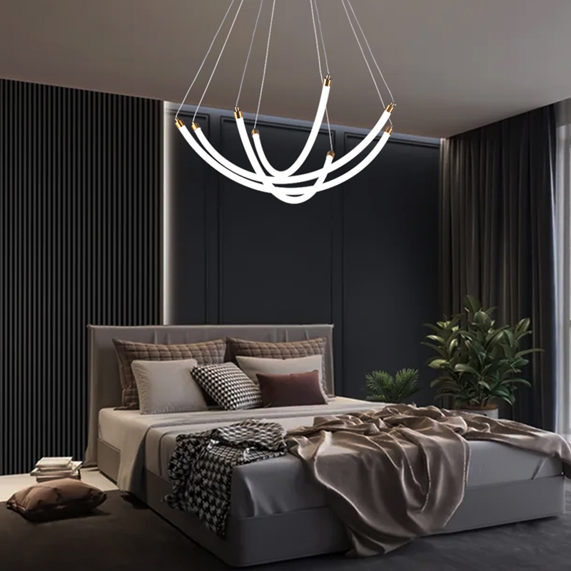 Modern acrylic chandeliers & pendant lamps home decor hanging lights lighting lamp-YF7012