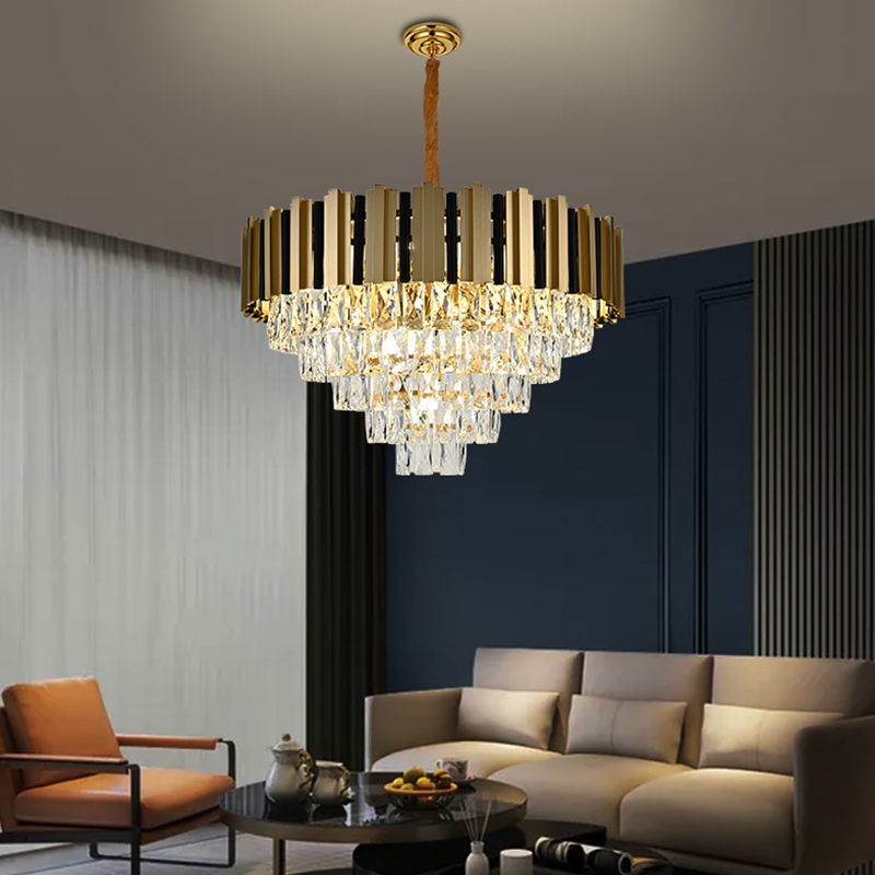 Luxury Lighting Fixtures Moderny Crystal Chandelier for Living Dining Room -YF9P98007