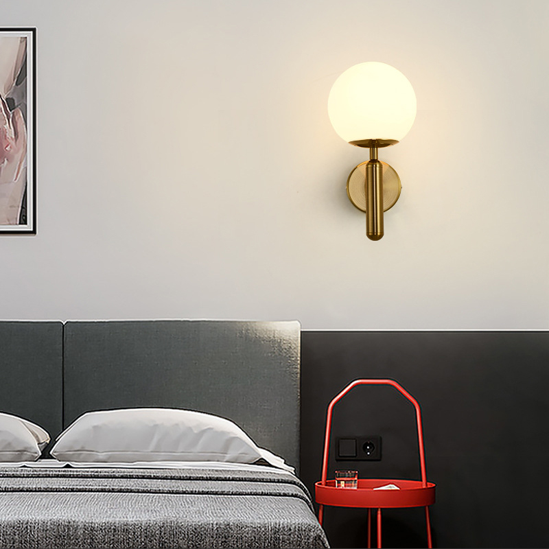 Hot selling nordic simple bed side led wall lamp-YF8W004