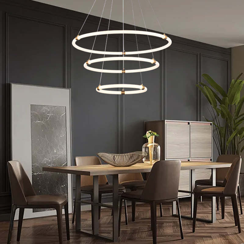 Modern acrylic indoor lighting home decor chandeliers pendant lamps-YF7009
