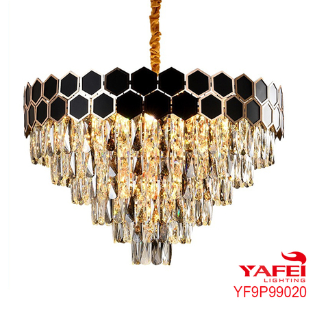 Fancy Lights For Home Flush Mount Crystal Chandelier -YF9P99020