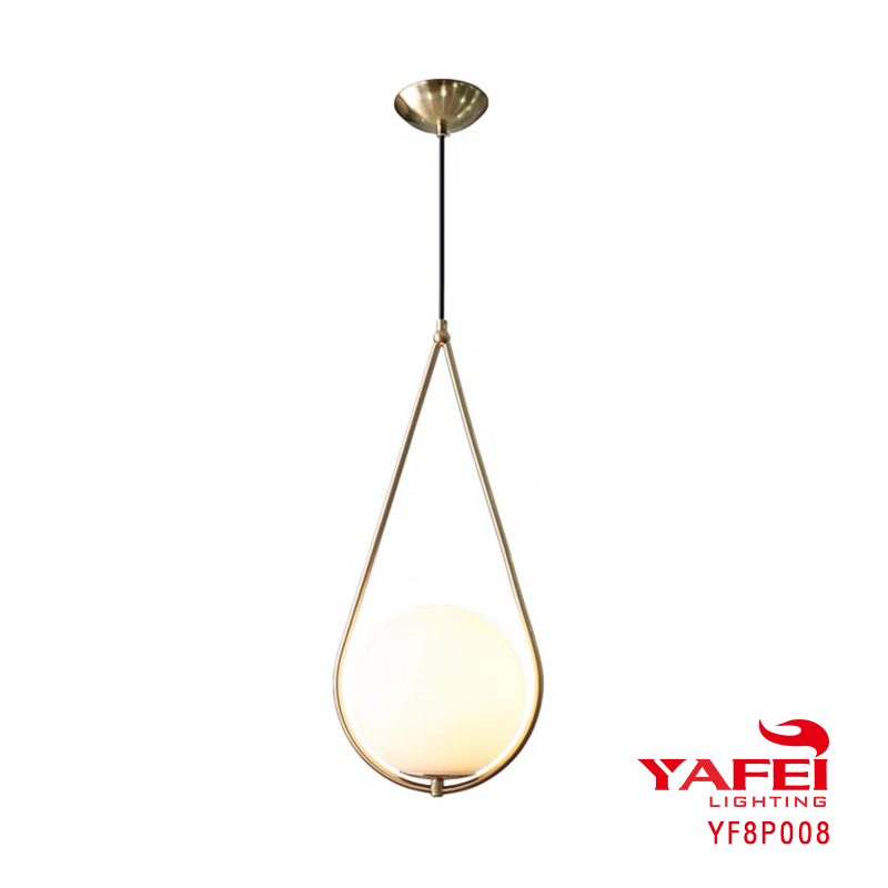 Modern Wholesale Designer high quality Decorative hotel bedroom Luxury chandeliers LED Glass Lights-YF8P008