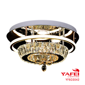 Factory Price modern Crystal Led Ceiling Lamp -YF6C0042