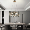 YaFei Gold Plated K9 Crystal Chandelier Lights For Home-YF9P99057