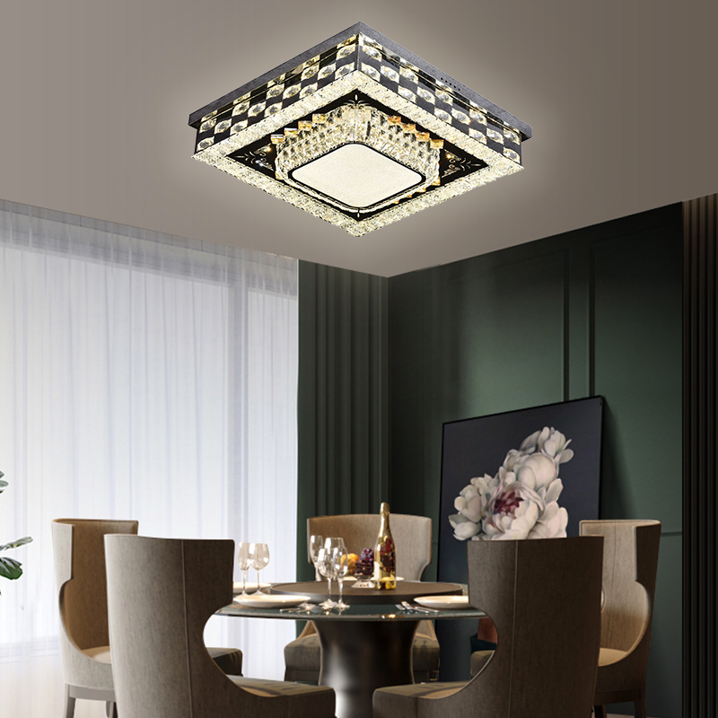 Rectangle & Dining Room & Vintage Modern Ceiling Pendant Light 
