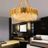 Nordic Round Crystal Pendant Chandelier For Living Room -YF9P98003A
