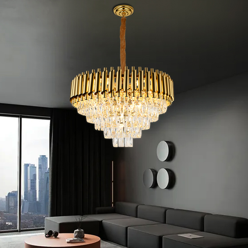 Modern Luxury Chanderlier Crystal Pendant Lights And Lighting Home -YF9P98002