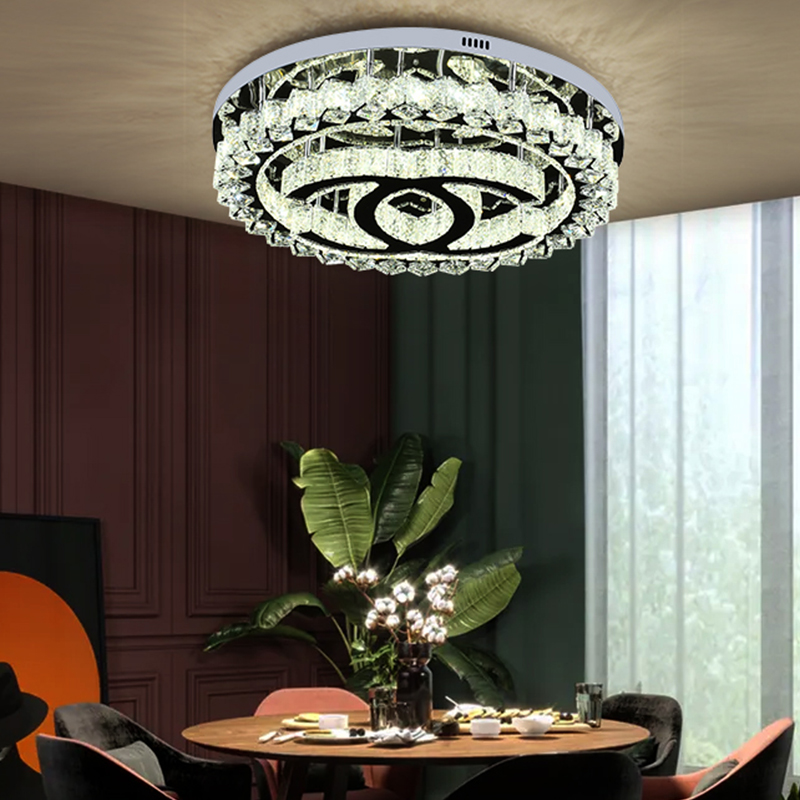 High Quality Light Reflections Crystal Ceiling Lighting For House -YF6C0716