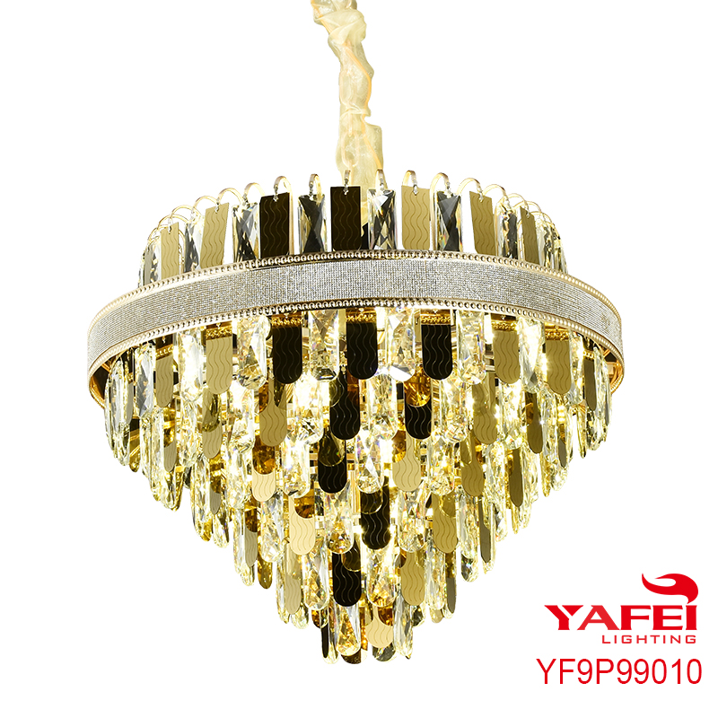 Wholesale Crystal Pendant Light For Living Room -YF9P99010