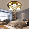 Rectangle Crystal Chandeliers Dining Room Modern Ceiling Light Fixtures Hanging Chandelier Pendant Light Living Room Beautiful Fixture Polished Chrome Finish